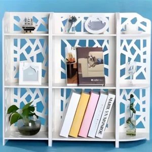 Estante Decorativa - MDF Cor Branco 50x60cm